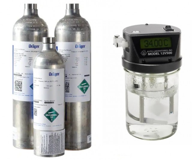Kalibrering av drager alkometer breathalysers.