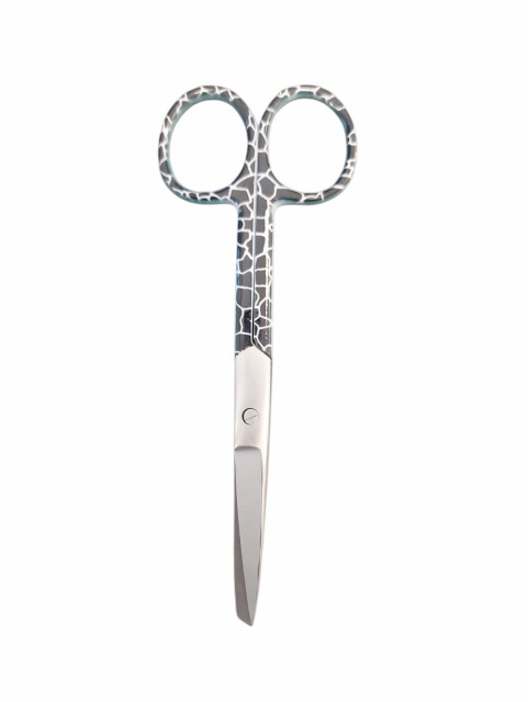 Svart med hvit krakelering